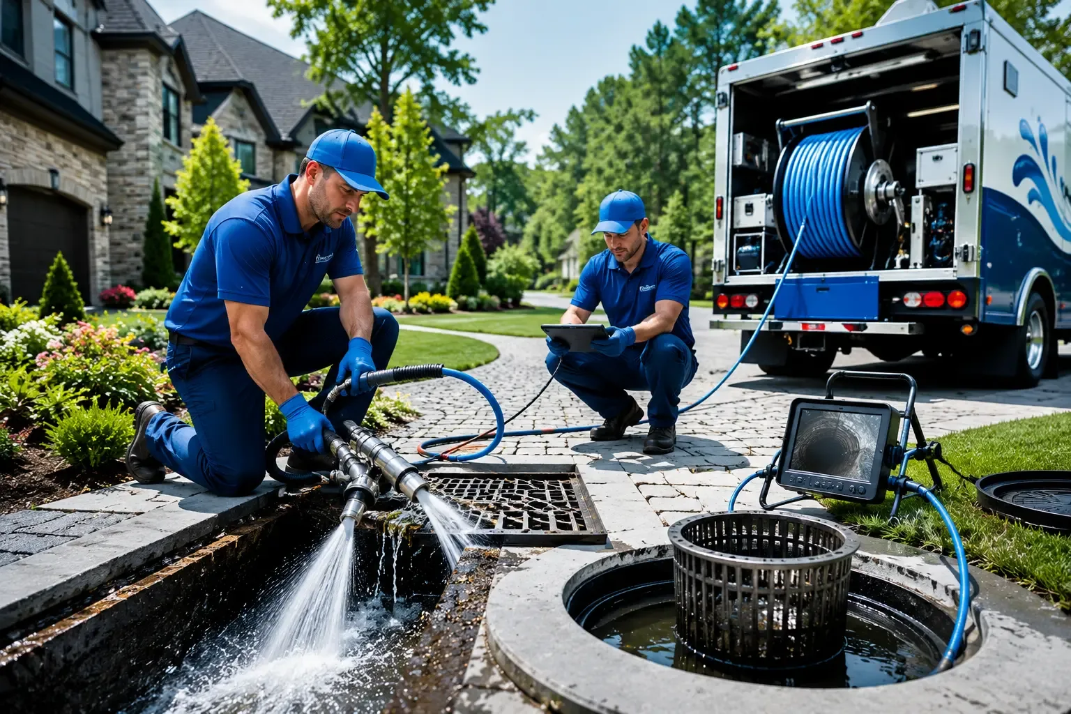 Local outdoor drain cleaning professionals in Shamrock, TX