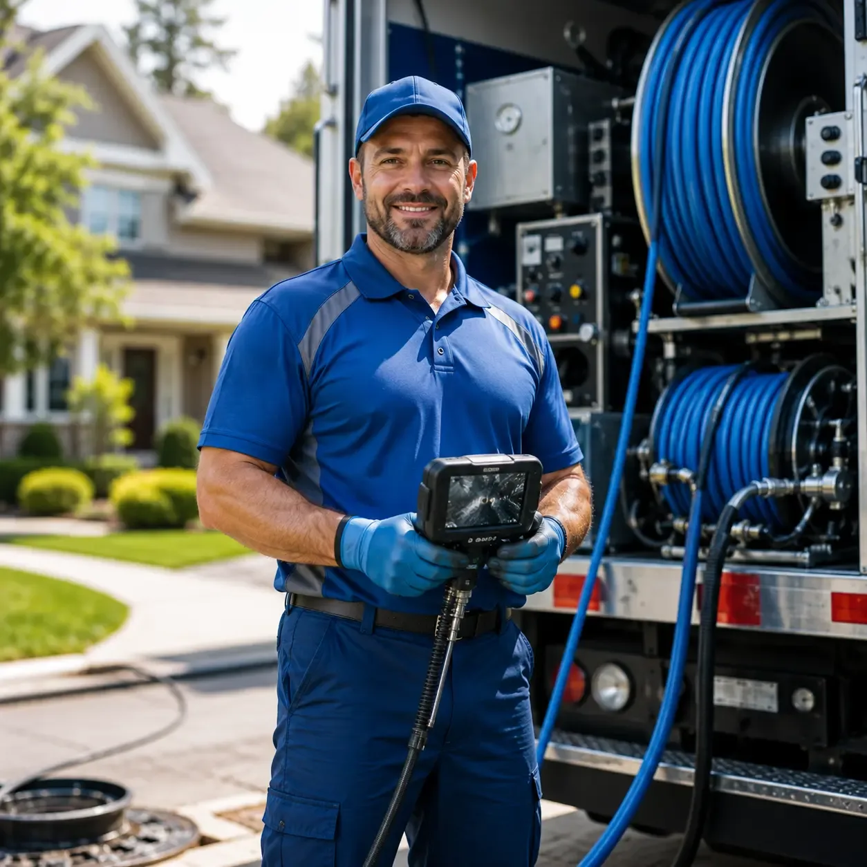 Local outdoor drain cleaning specialists in Shamrock, TX